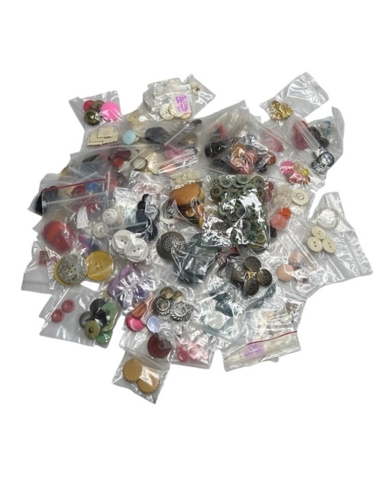 Other - Mixed Assorted Buttons Lot - Multicolor Craft Buttons